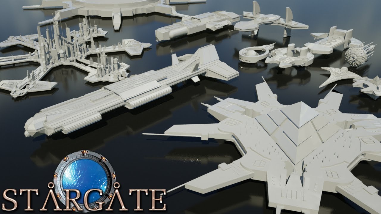 stargate ship size comparison